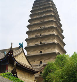 小雁塔——唐代密檐式砖塔，世界文化遗产组成部分