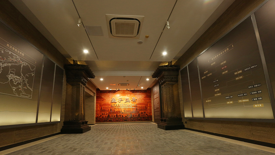 考古陈列馆基本陈列巍乎盛景
