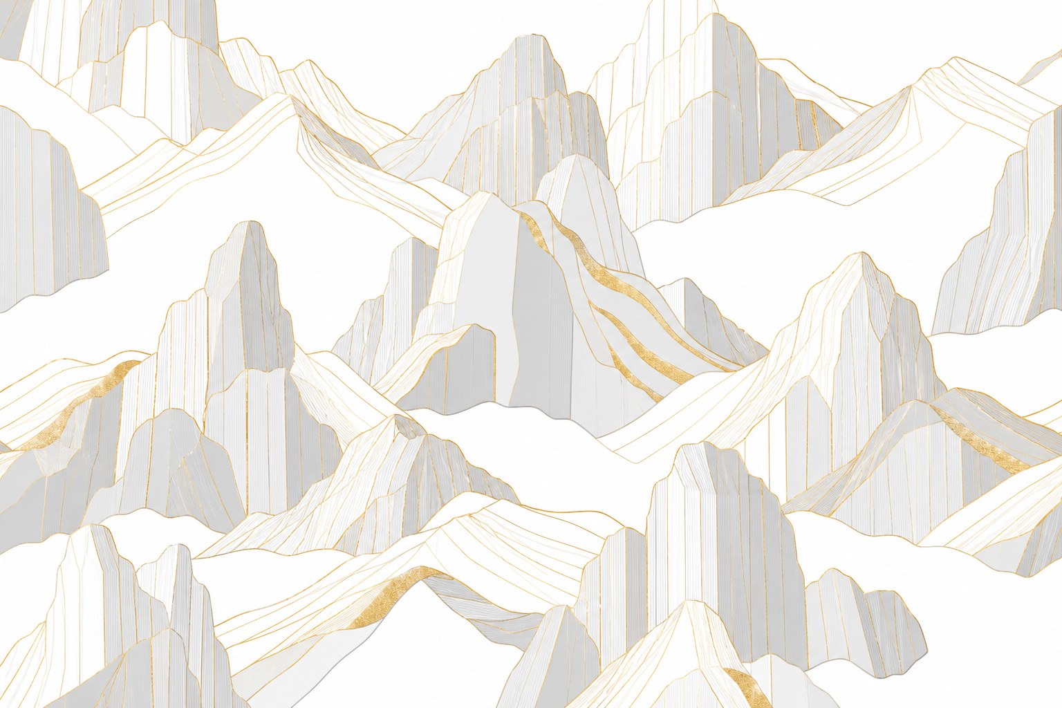 伏牛峰林山体纹样