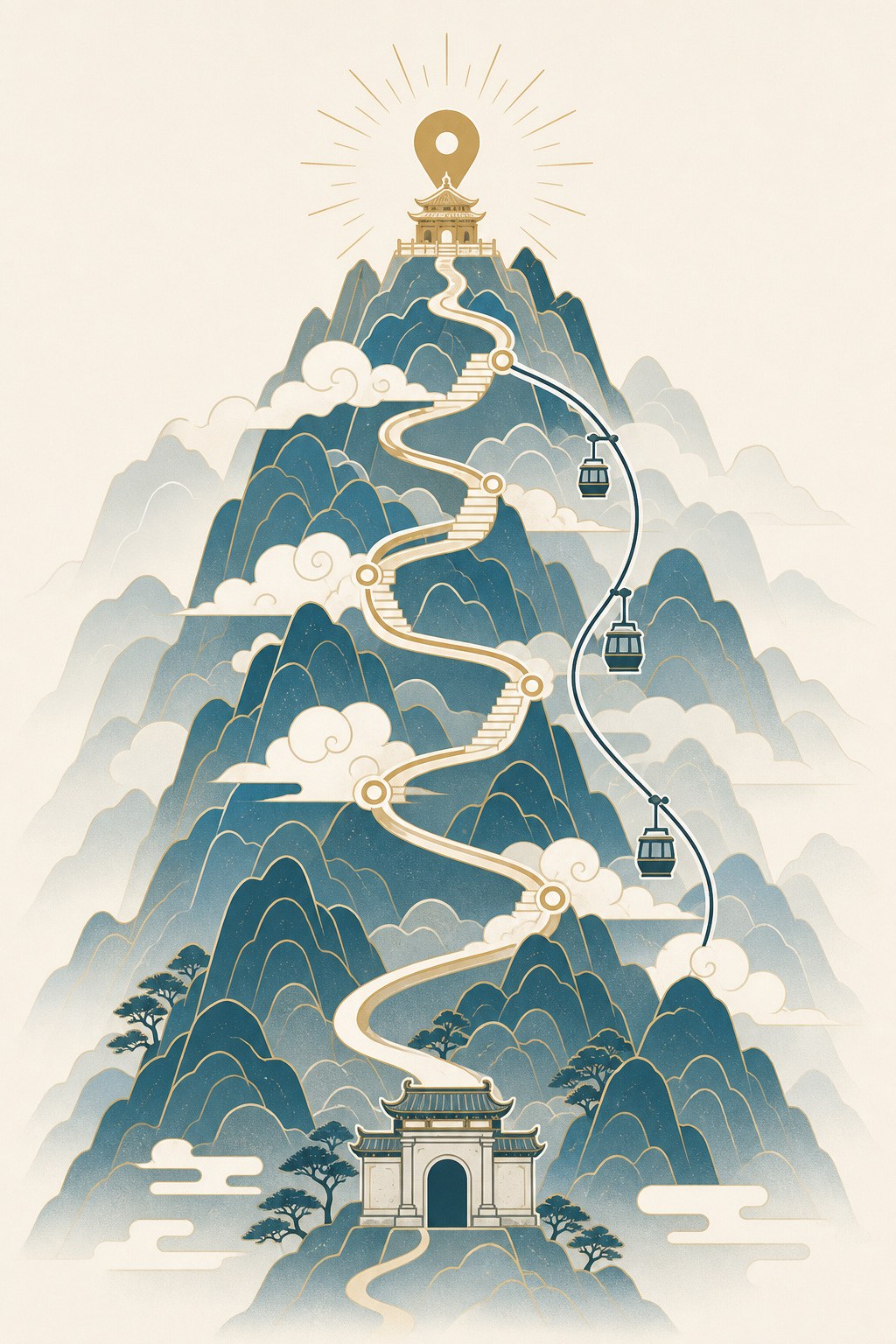 登顶路线地图资产