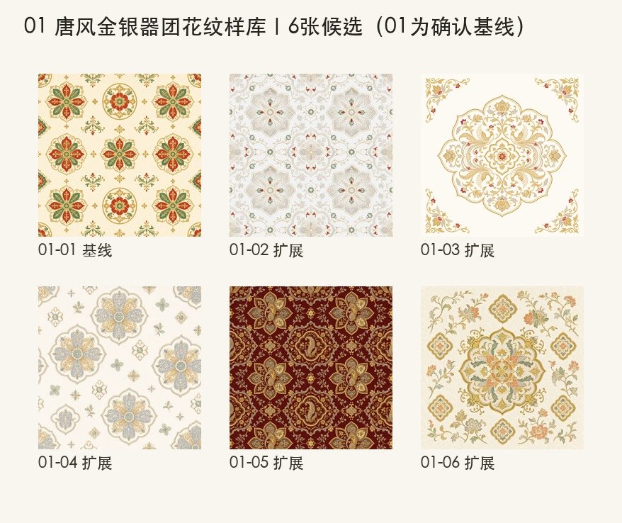 唐风金银器团花纹样库